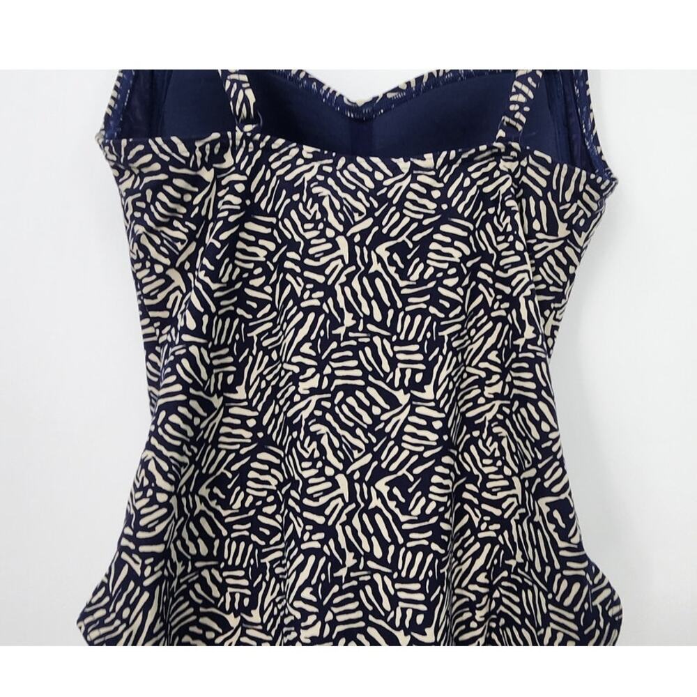 Bond-Eye Australia Nip Tuck Joanne Tummy Control Size 6 Blue‎ Ivory Navy - Picture 7 of 11